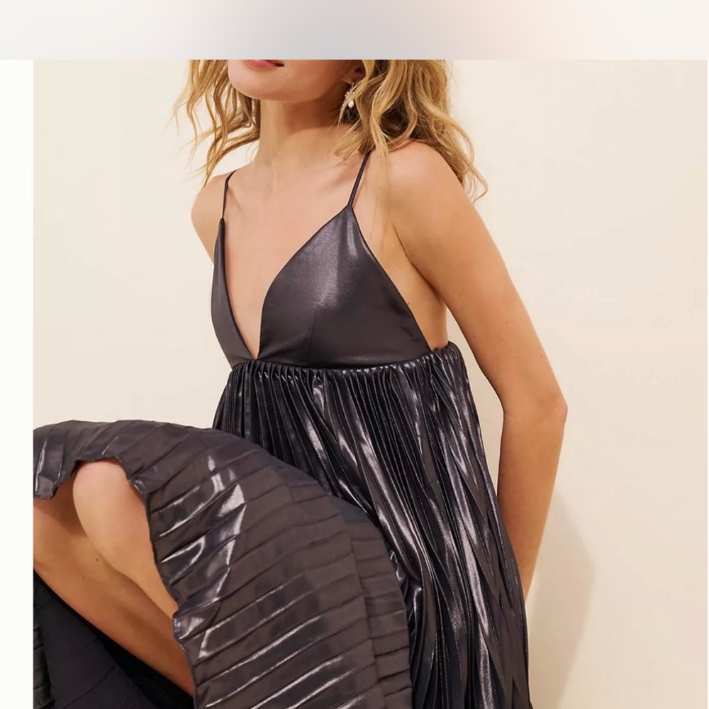 Shimmering Metallic Dress